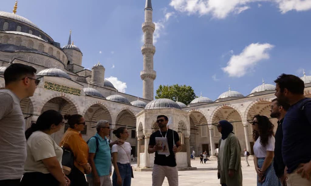 Blue Mosque Tour & Hagia Sophia Guided Tour incl. Tickets